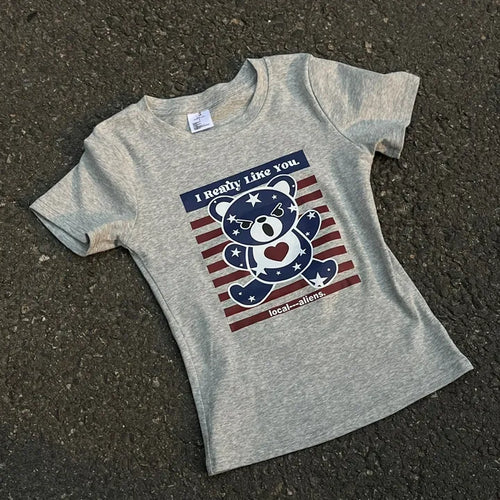 Angry bear tee