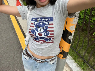 Angry bear tee