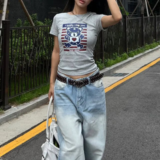 Angry bear tee