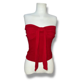 Ribbon shirring top