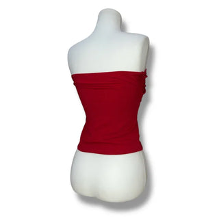 Ribbon shirring top