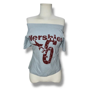 Number 6 Crop Off-Shoulder