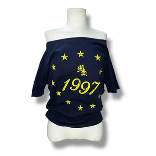 97s kiki off shoulder
