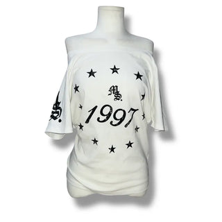 97s kiki off shoulder