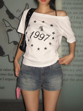 97s kiki off shoulder