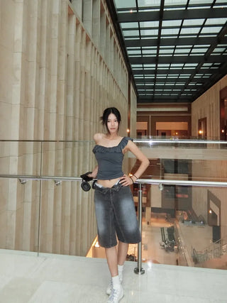 Dicky Bermuda Denim Pants