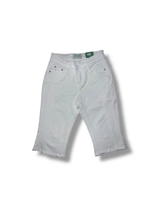 Loka Cut-Line Span Capri Pants
