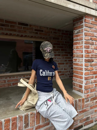 Loveme Lettering Bermuda Shorts