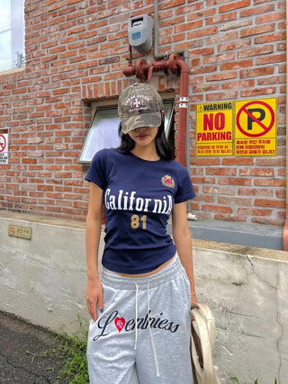 Loveme Lettering Bermuda Shorts
