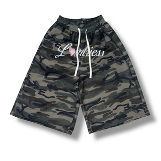 Loveme Lettering Bermuda Shorts