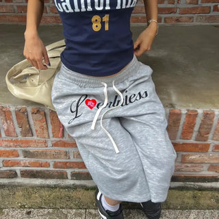 Loveme Lettering Bermuda Shorts