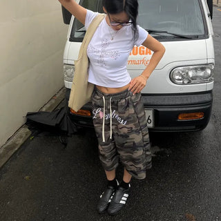 Loveme Lettering Bermuda Shorts