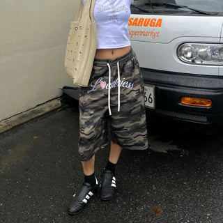 Loveme Lettering Bermuda Shorts