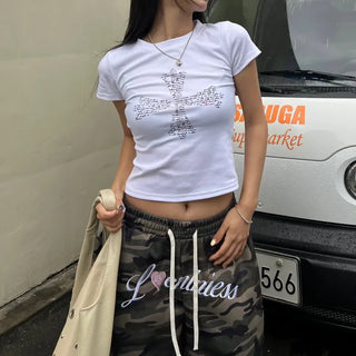 Loveme Lettering Bermuda Shorts