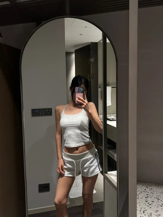 Three line dolphin pants