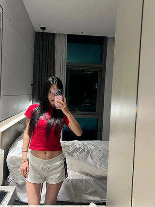 Three line dolphin pants