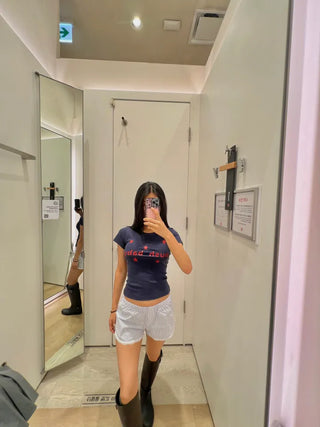 Hush baby crop tee