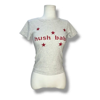 Hush baby crop tee