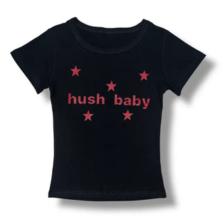 Hush baby crop tee
