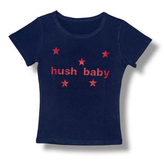 Hush baby crop tee