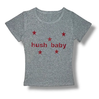 Hush baby crop tee