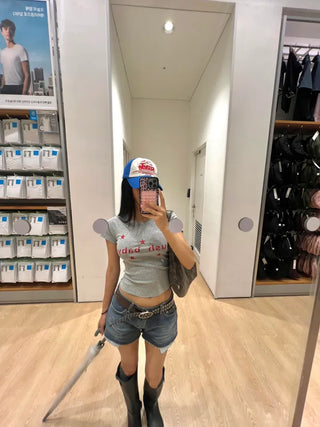 Hush baby crop tee