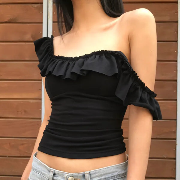 Bell frill cap nasi top