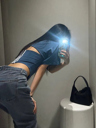 Track Back Team Crop Tee