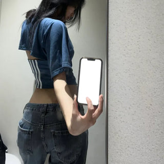 Track Back Team Crop Tee