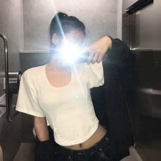 Track Back Team Crop Tee