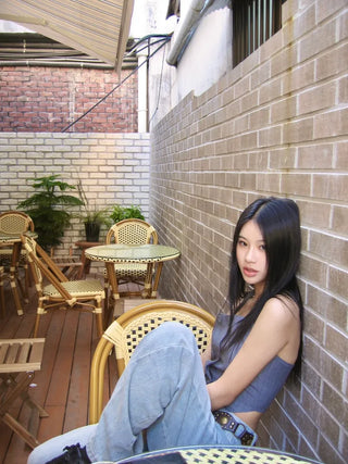 Lauren G halter vest