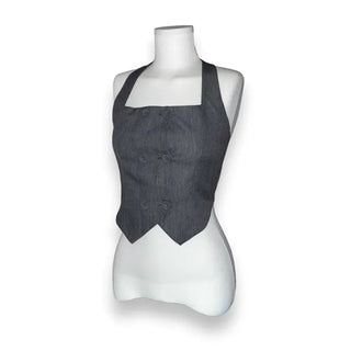 Lauren G halter vest