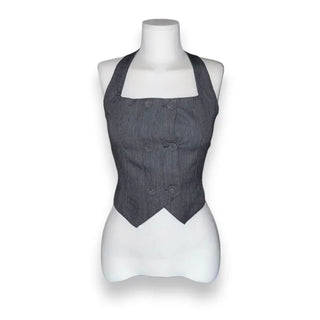 Lauren G halter vest
