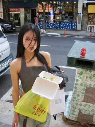 Lauren G halter vest