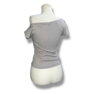 Eyelet off shoulder