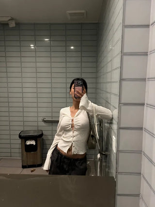 Somi wrinkle corset blouse