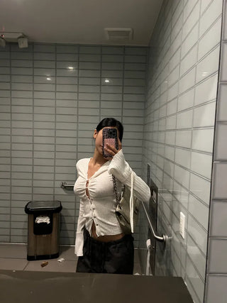 Somi wrinkle corset blouse