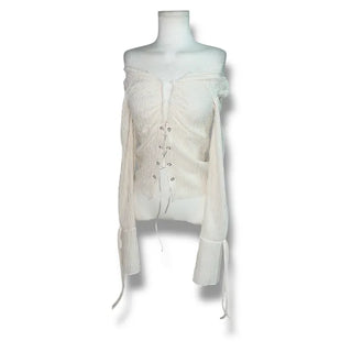 Somi wrinkle corset blouse