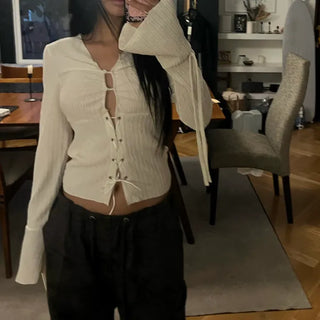 Somi wrinkle corset blouse