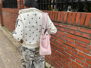 Star line track crop jacket