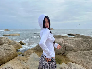 Newt Hooded Long Sleeve Cardigan Top