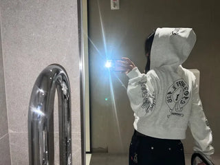 Letter Embroidered Hoodie
