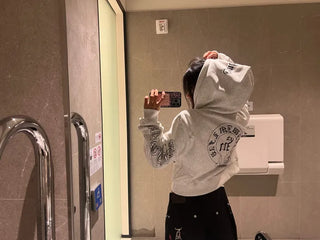Letter Embroidered Hoodie