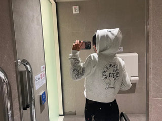 Letter Embroidered Hoodie