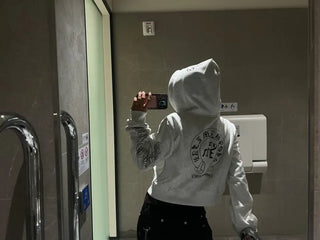 Letter Embroidered Hoodie