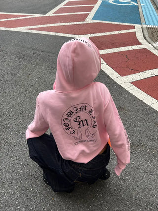 Letter Embroidered Hoodie