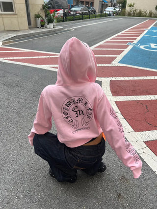 Letter Embroidered Hoodie