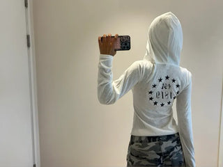 ࿏꙰ 1819 Hooded Long Sleeve T-shirt