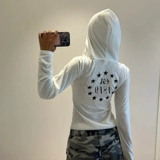 ࿏꙰ 1819 Hooded Long Sleeve T-shirt