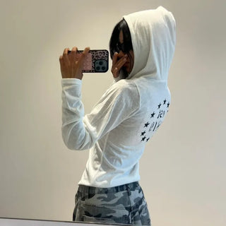 ࿏꙰ 1819 Hooded Long Sleeve T-shirt